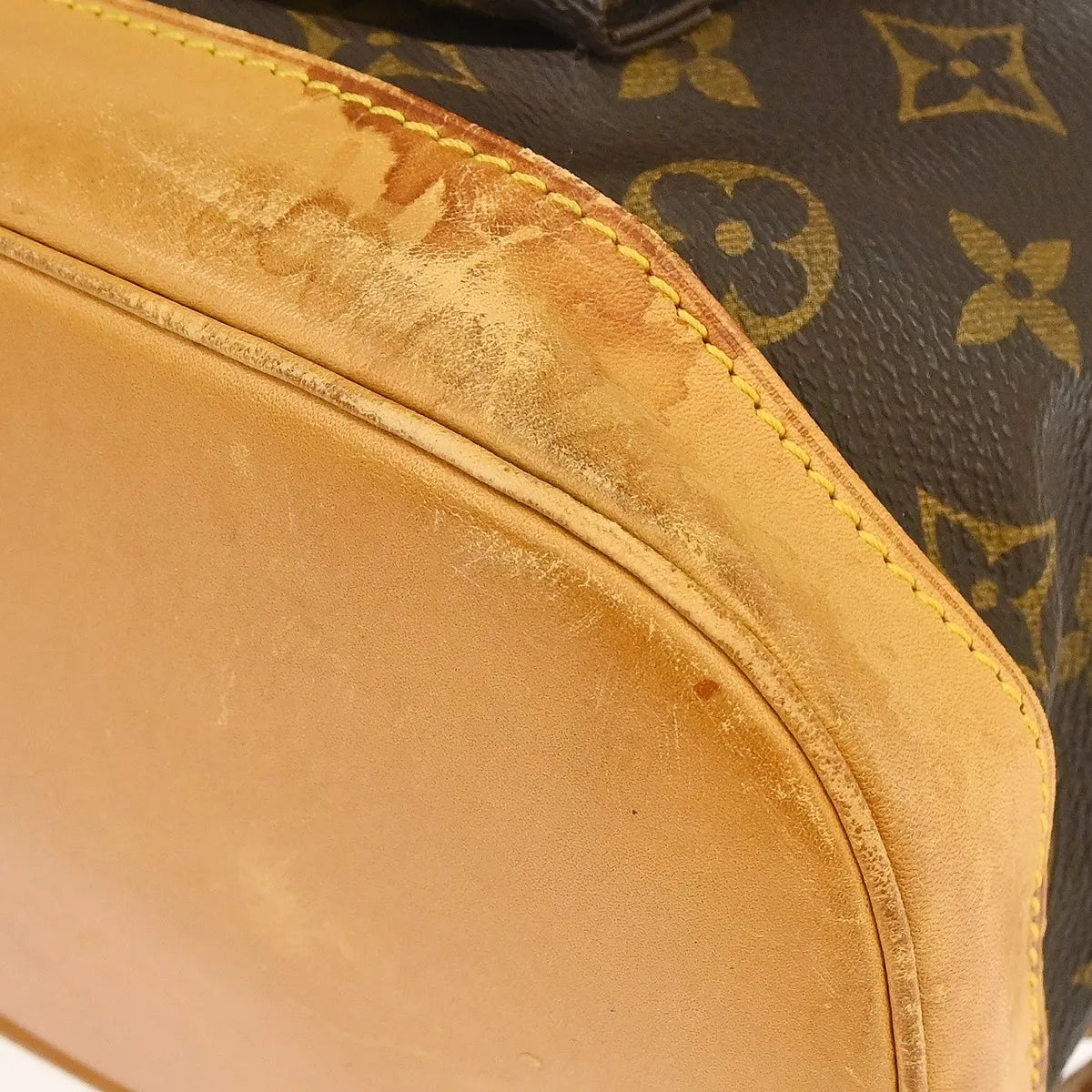 Louis Vuitton Vintage Montsouris Monogram Canvas Brown Canvas Backpack Bag (Pre-Owned)