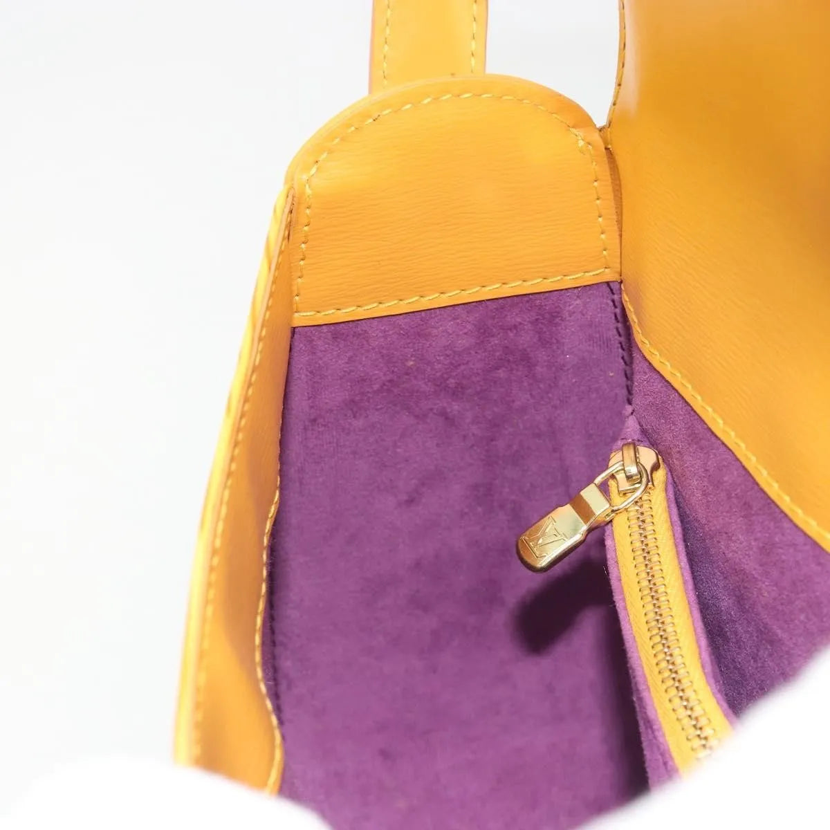 Louis Vuitton Buci Epi Leather Yellow Leather Shoulder Bag Bag (Pre-Owned)