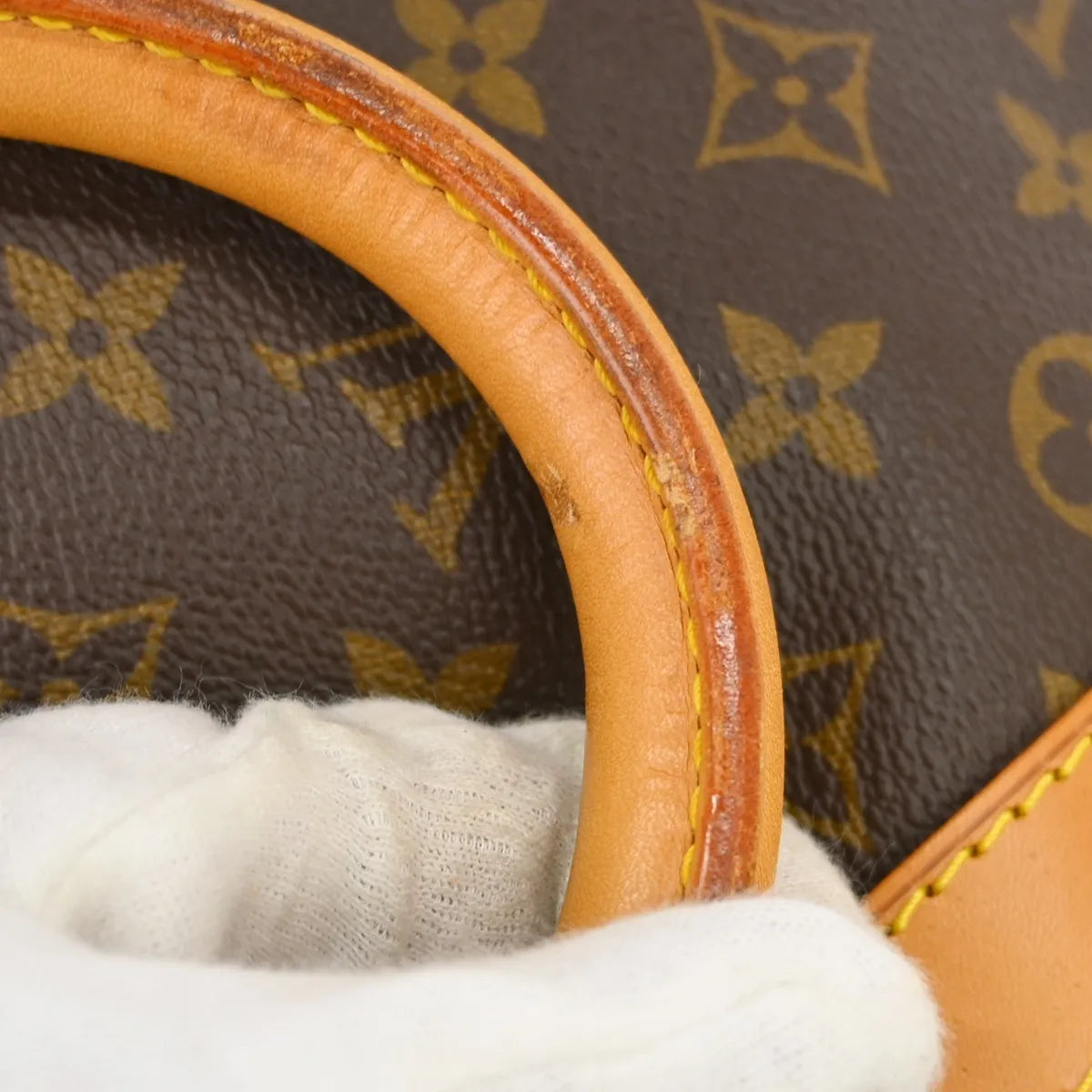 Louis Vuitton Keepall Bandouliere Bag Monogram Canvas Brown Canvas Travel Bag Bag (Pre-Owned)