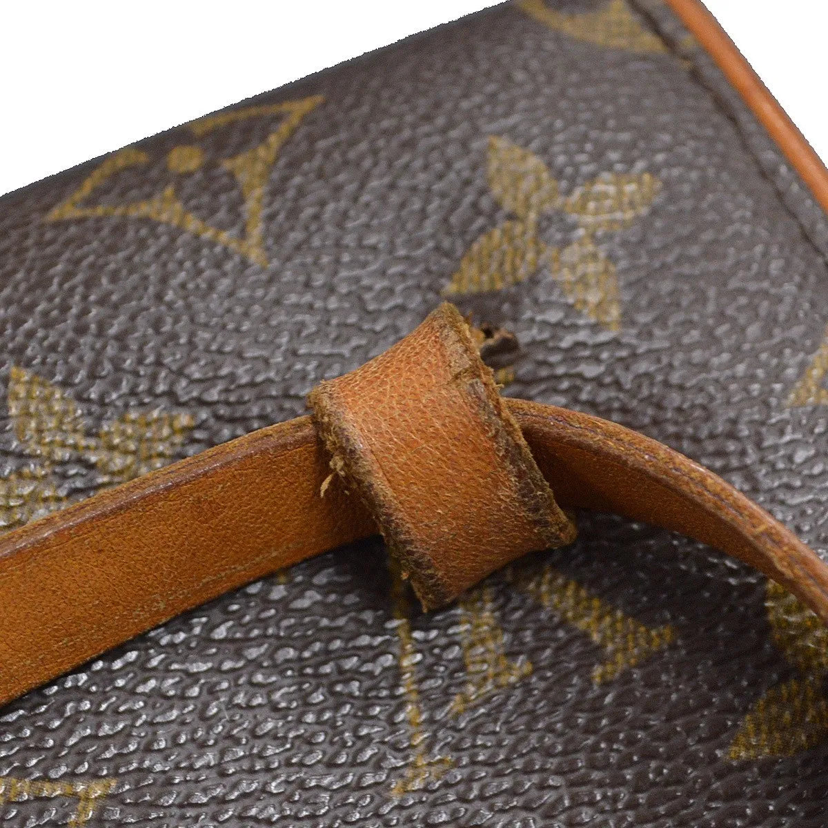 Louis Vuitton Florentine Waist Monogram Canvas Brown Canvas Clutche & Pouche Bag (Pre-Owned)