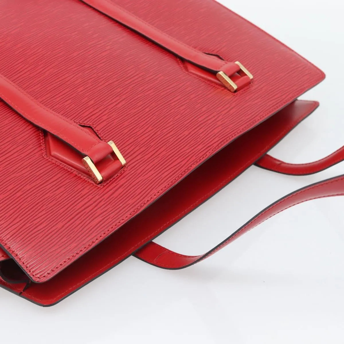 Louis Vuitton Duplex Epi Leather Red Leather Shoulder Bag Bag (Pre-Owned)