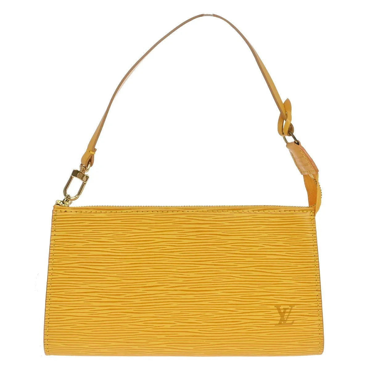 Louis Vuitton Pochette Accessoires Nm Epi Leather Yellow Leather Clutche & Pouche Bag (Pre-Owned)