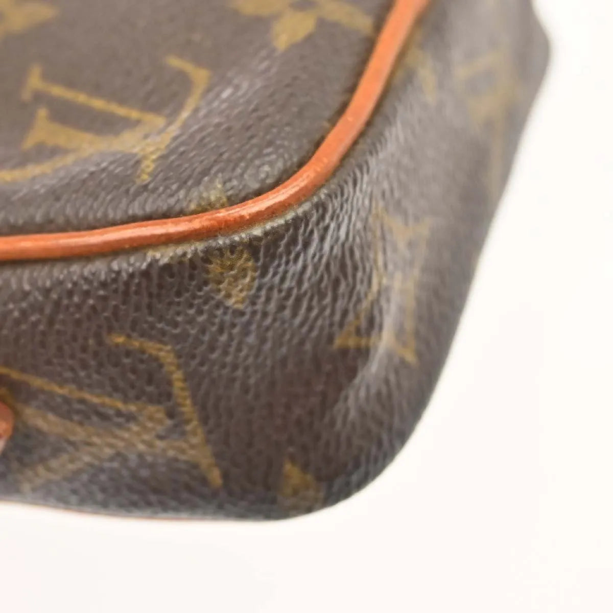 Louis Vuitton Danube Monogram Canvas Brown Canvas Shoulder Bag Bag (Pre-Owned)
