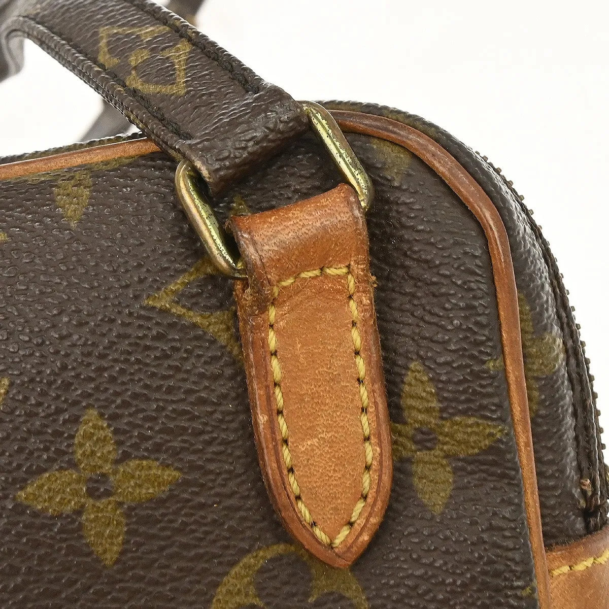 Louis Vuitton Pochette Marly Bandouliere Monogram Canvas Brown Canvas Shoulder Bag Bag (Pre-Owned)