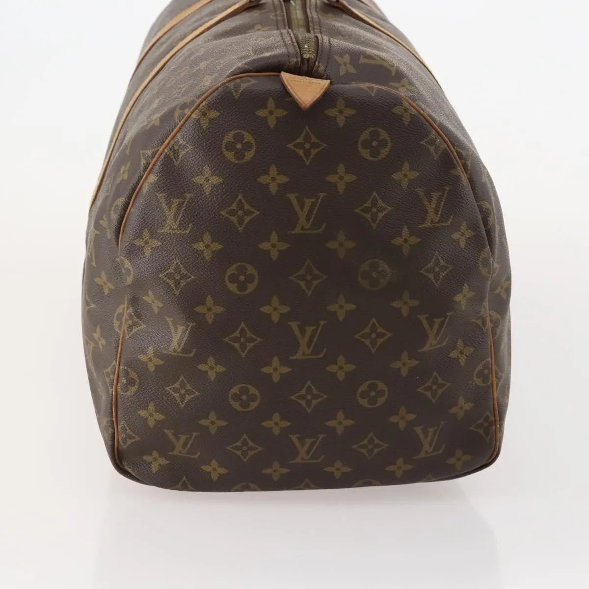 Louis Vuitton Keepall Monogram Canvas Brown Canvas Travel Bag Bag (Pre-Owned)