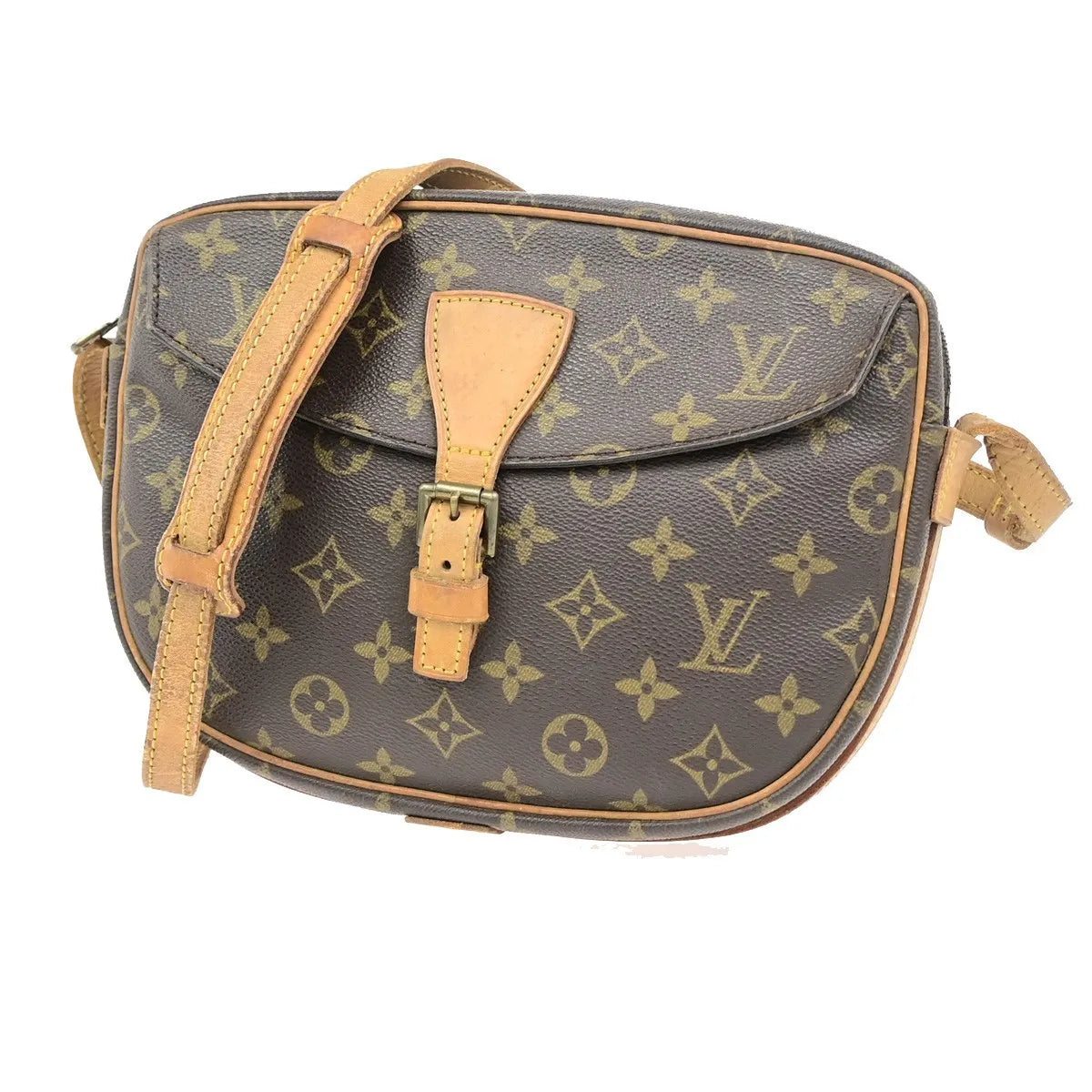Louis Vuitton Jeune Fille Monogram Canvas Brown Canvas Shoulder Bag Bag (Pre-Owned)