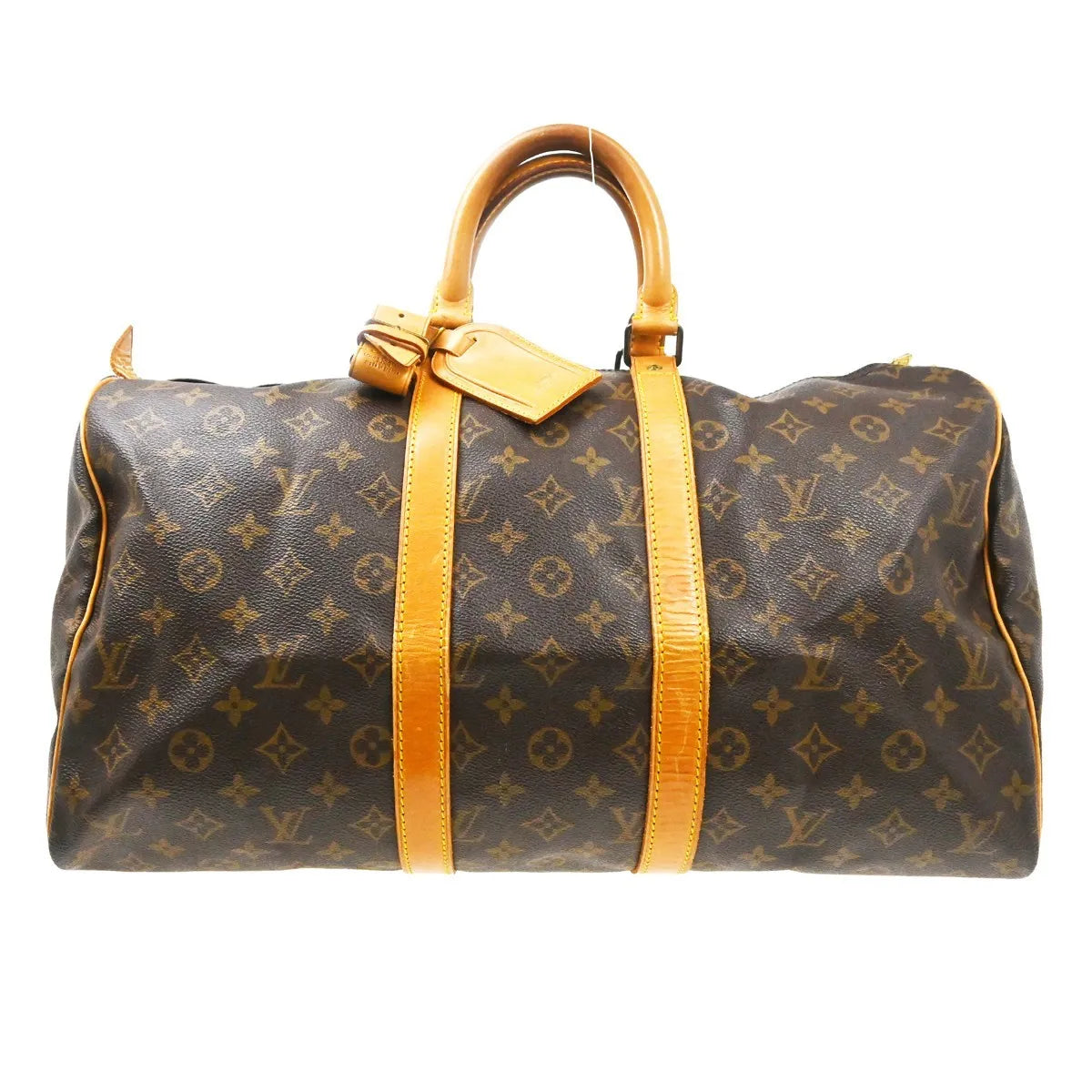Louis Vuitton Keepall Monogram Canvas Brown Canvas Travel Bag Bag (Pre-Owned)