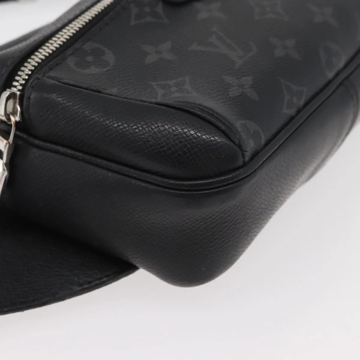 Louis Vuitton Outdoor Bumbag Monogram Taigarama Gray Canvas Crossbody Bag Bag (Pre-Owned)