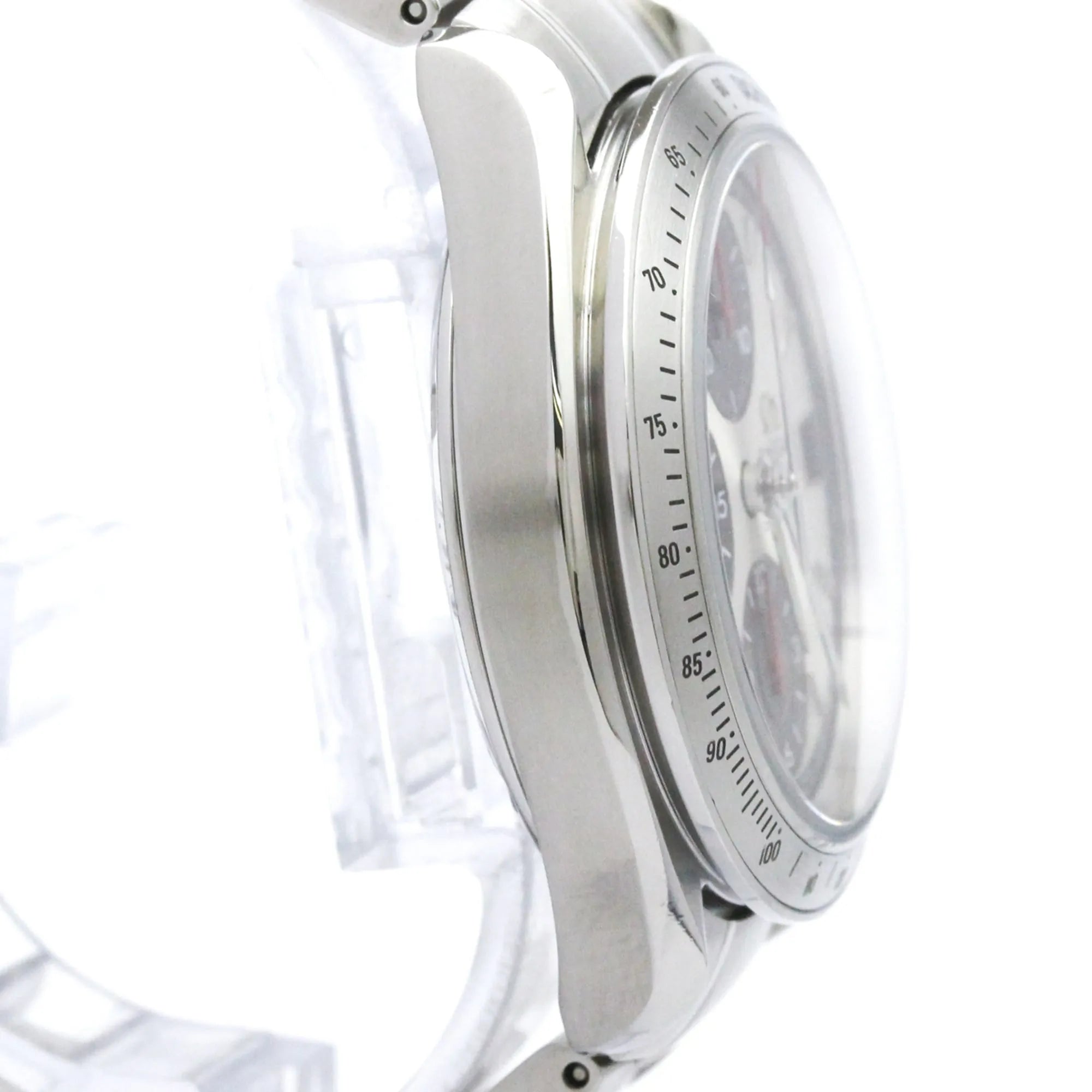 Omega Speedmaster Date Chronograph Automatic Stainless Steel Watch (Pre-Owned)