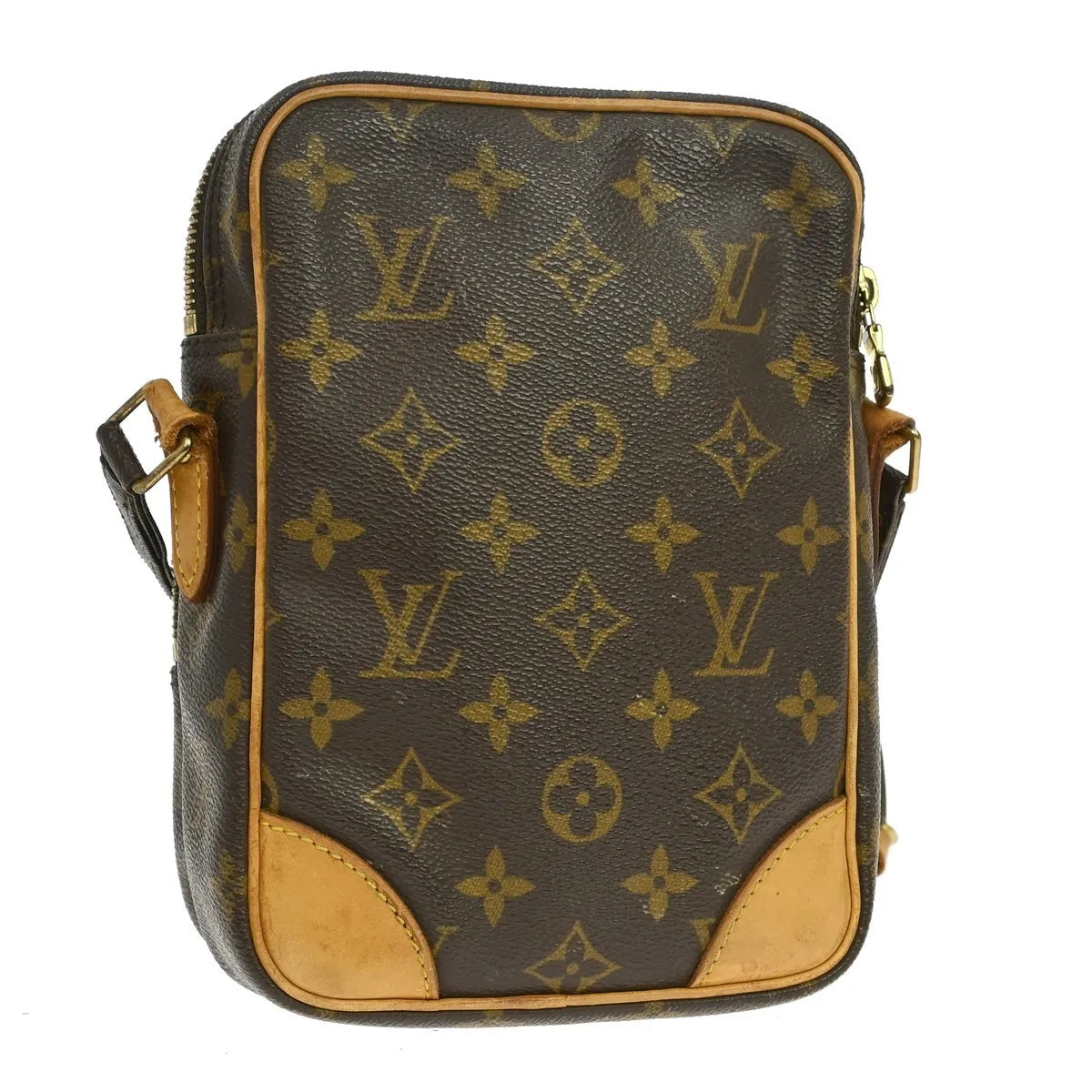 Louis Vuitton Amazone Monogram Canvas Brown Canvas Shoulder Bag Bag (Pre-Owned)
