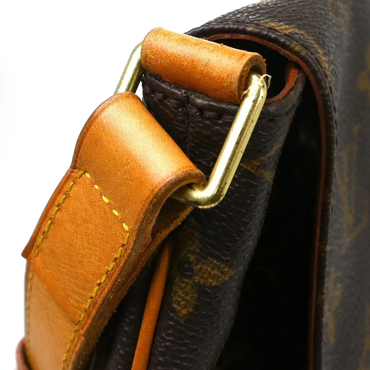 Louis Vuitton Musette Salsa Handbag Monogram Canvas Brown Canvas Shoulder Bag Bag (Pre-Owned)
