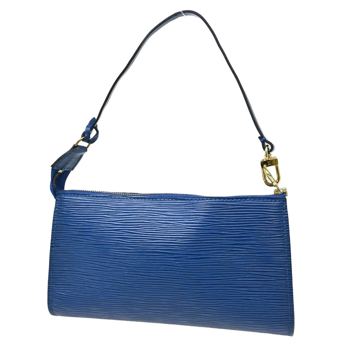Louis Vuitton Pochette Accessoires Epi Leather Blue Leather Clutche & Pouche Bag (Pre-Owned)