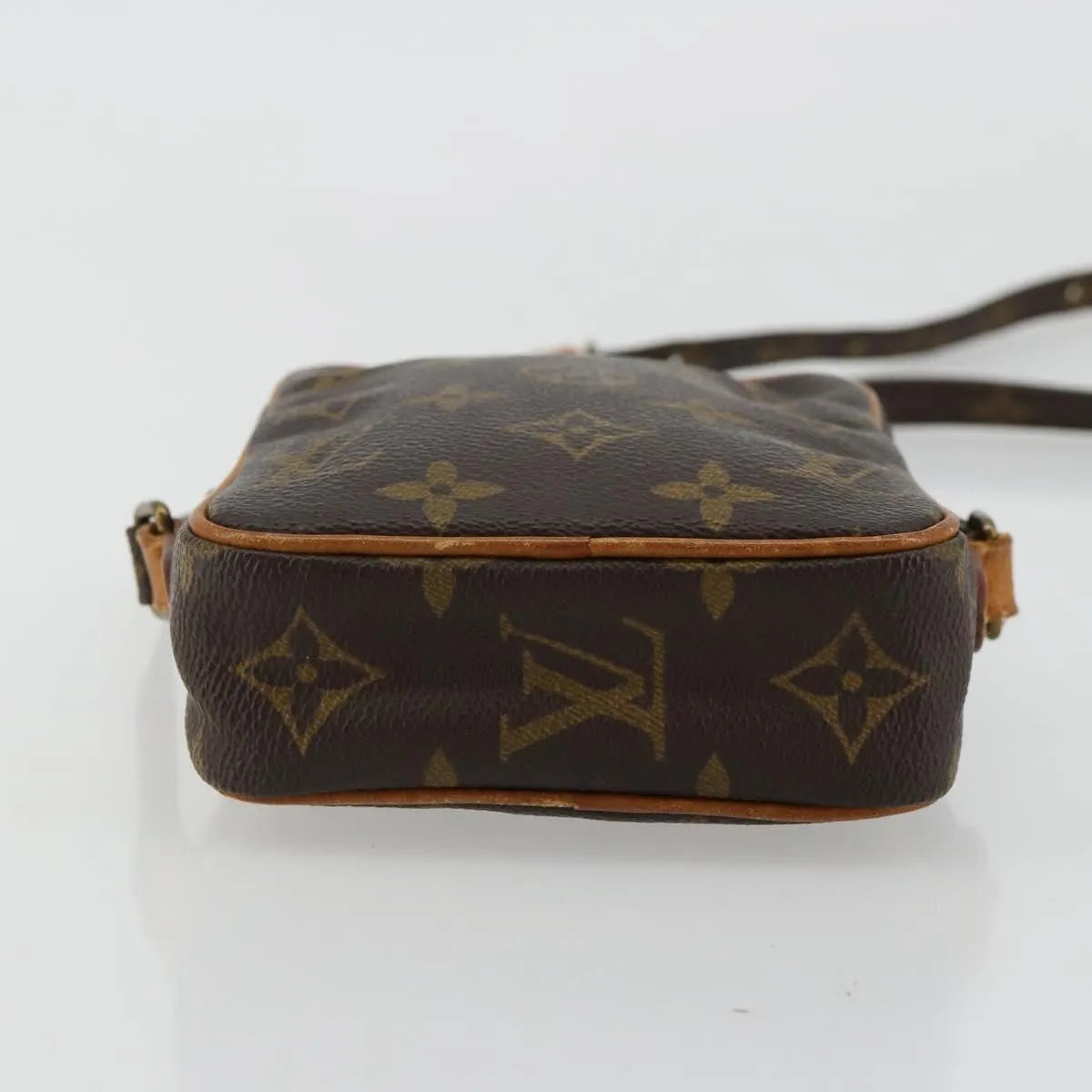 Louis Vuitton Danube Monogram Canvas Brown Canvas Shoulder Bag Bag (Pre-Owned)