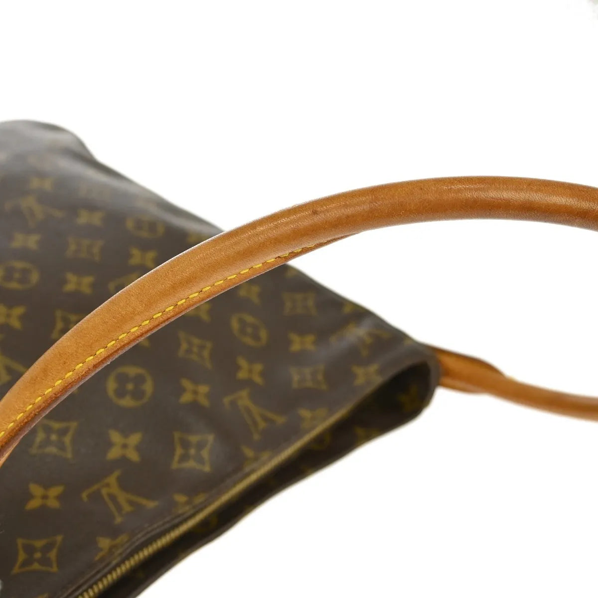 Louis Vuitton Monogram Looping Monogram Canvas Brown Canvas Shoulder Bag Bag (Pre-Owned)