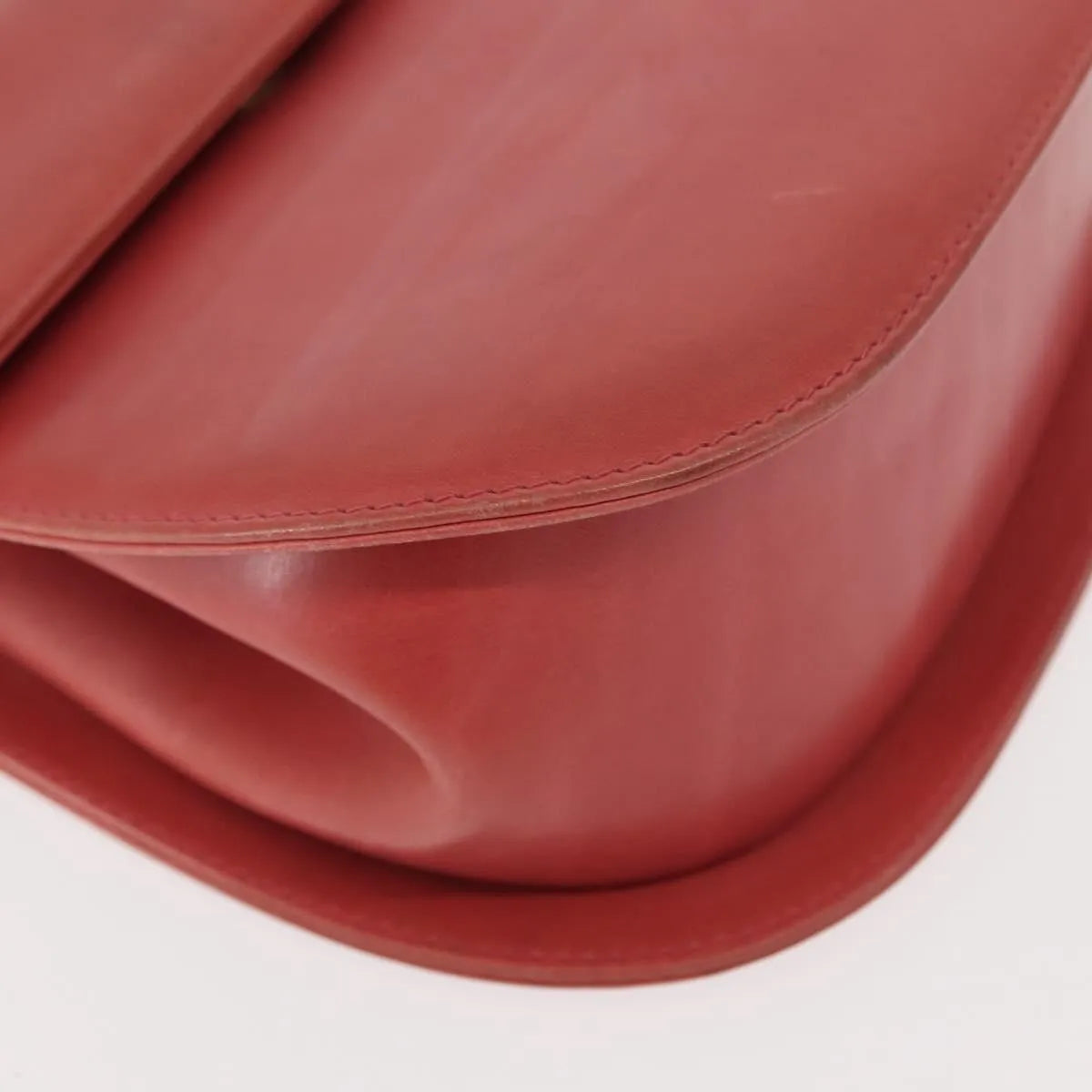 Salvatore Ferragamo Gancini Leather Pink Leather Shoulder Bag Bag (Pre-Owned)