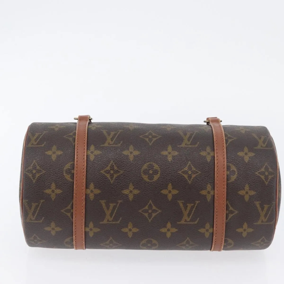 Louis Vuitton Papillon Monogram Canvas Brown Canvas Handbag (Pre-Owned)