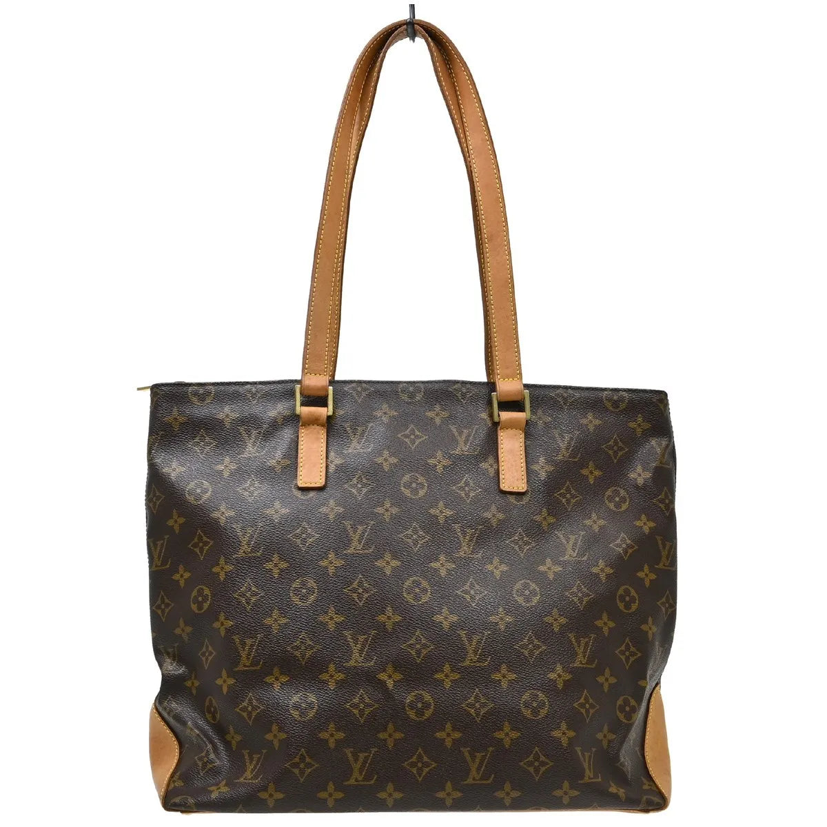 Louis Vuitton Cabas Mezzo Monogram Canvas Brown Canvas Tote Bag Bag (Pre-Owned)