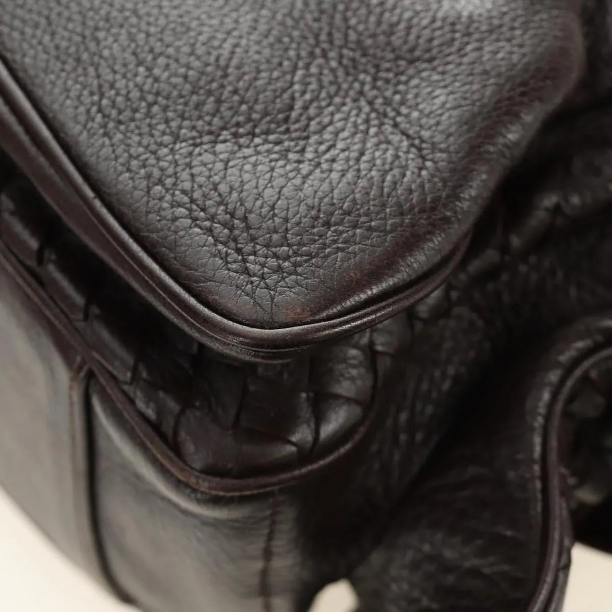 Bottega Veneta Cocker Hobo Leather Brown Leather Handbag (Pre-Owned)