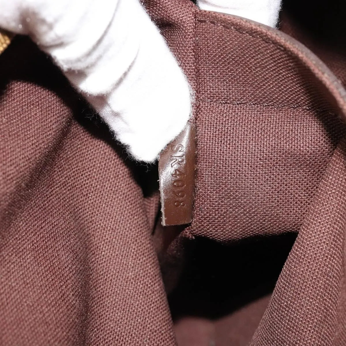Louis Vuitton Naviglio Damier Ebene Brown Canvas Shoulder Bag Bag (Pre-Owned)