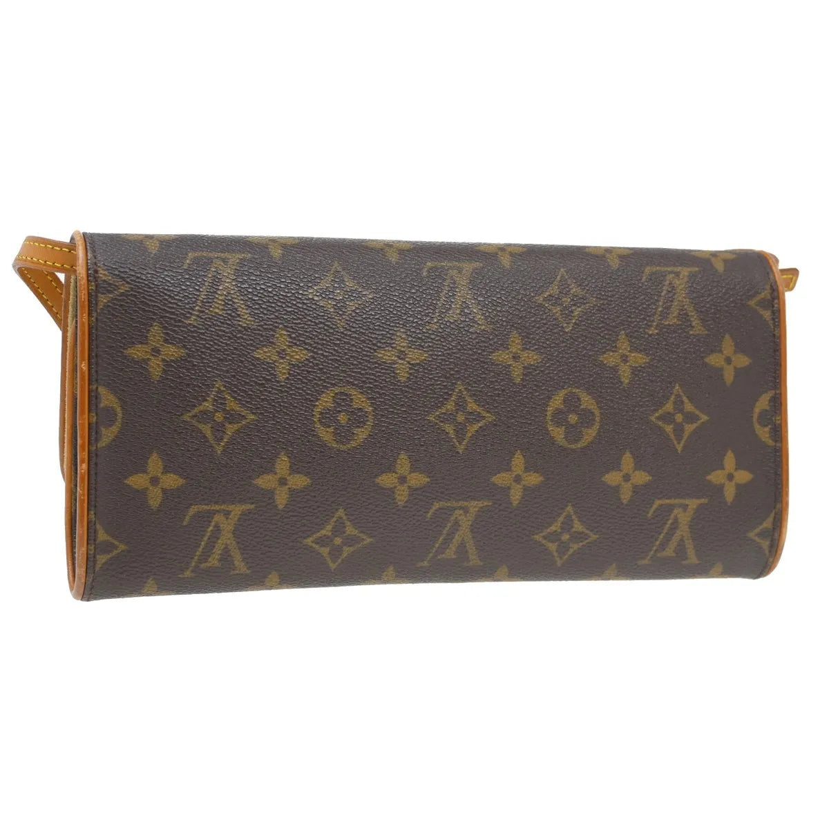 Louis Vuitton Twin Monogram Canvas Brown Canvas Clutche & Pouche Bag (Pre-Owned)