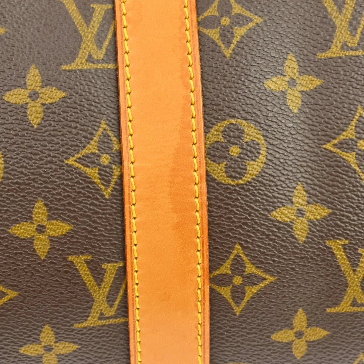 Louis Vuitton Keepall Monogram Canvas Brown Canvas Travel Bag Bag (Pre-Owned)