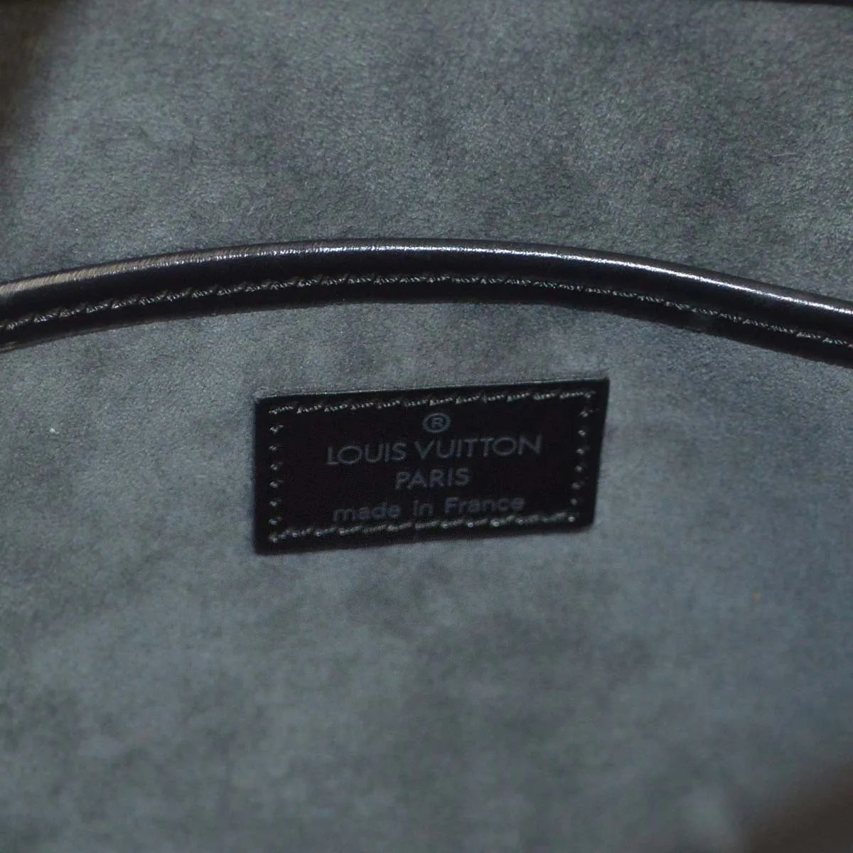 Louis Vuitton Ombre Epi Leather Black Leather Handbag (Pre-Owned)