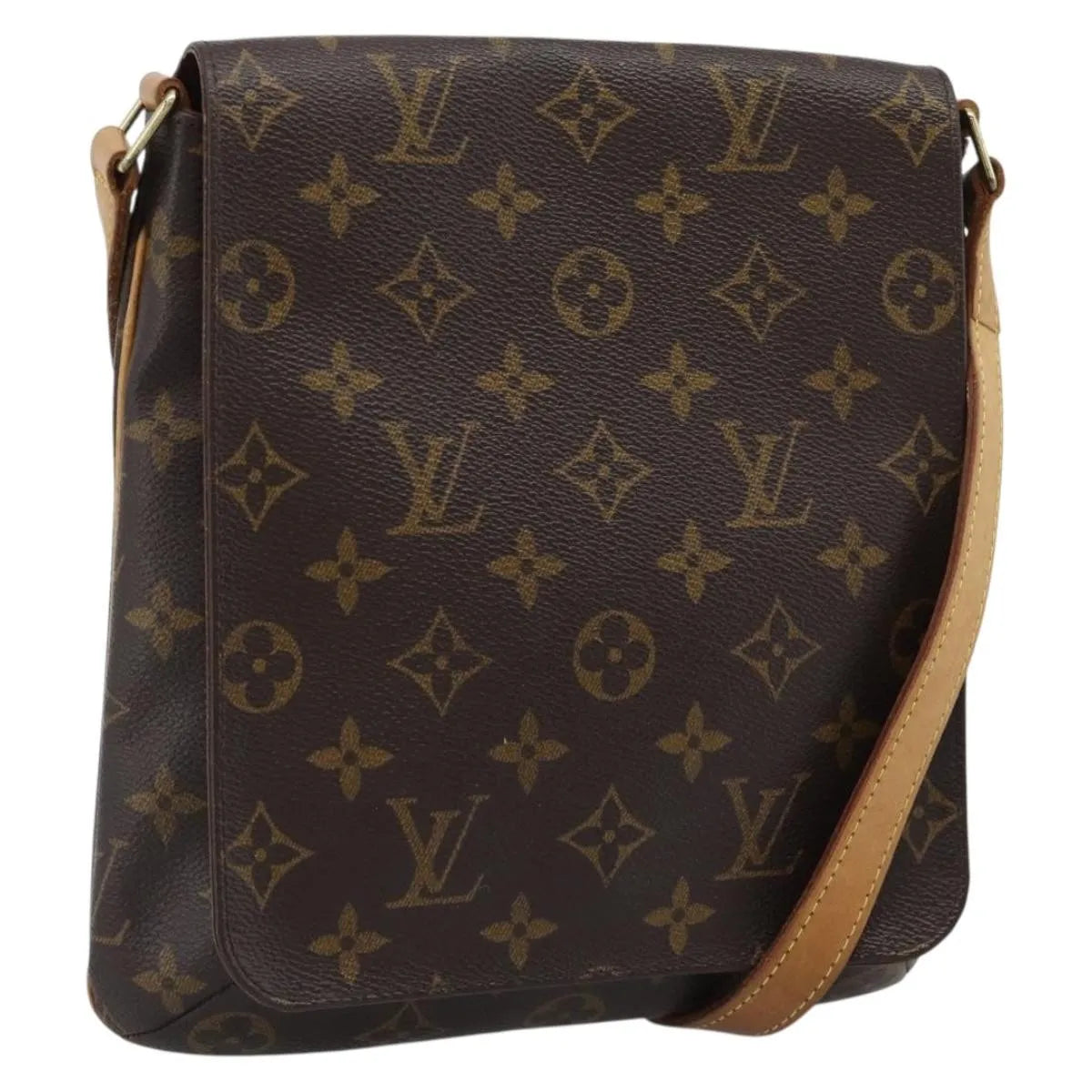 Louis Vuitton Musette Salsa Monogram Canvas Brown Canvas Shoulder Bag Bag (Pre-Owned)