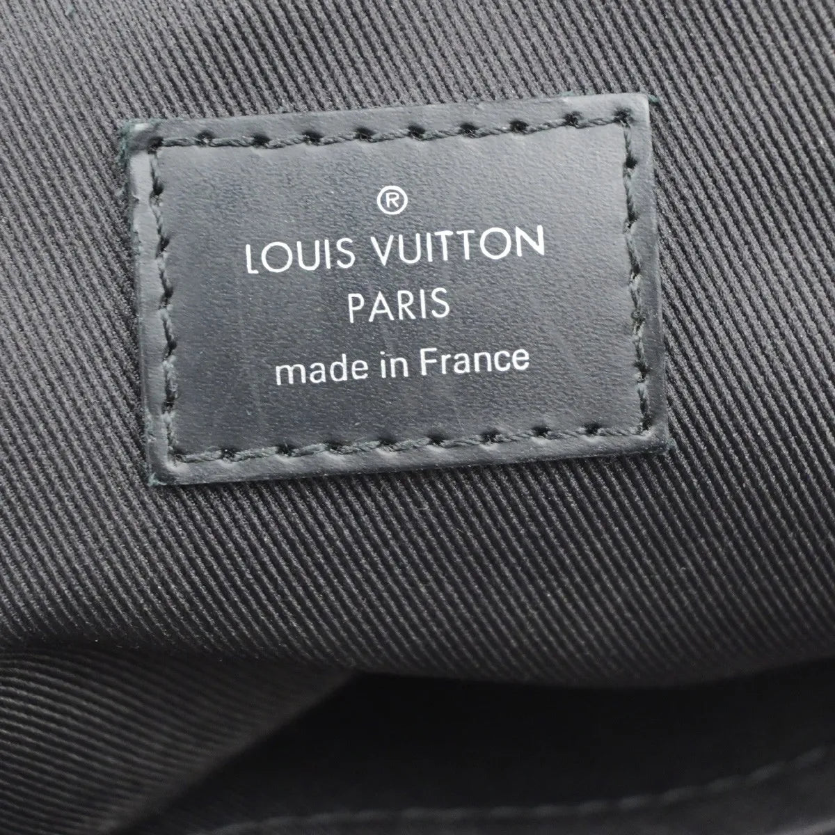 Louis Vuitton Avenue Sling Damier Graphite Gray Canvas Shoulder Bag Bag (Pre-Owned)
