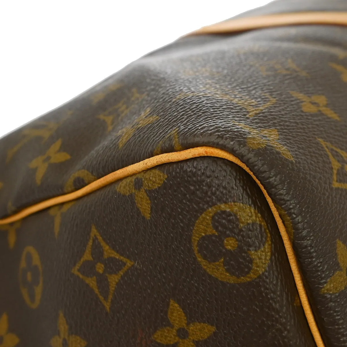 Louis Vuitton Keepall Monogram Canvas Brown Canvas Travel Bag Bag (Pre-Owned)