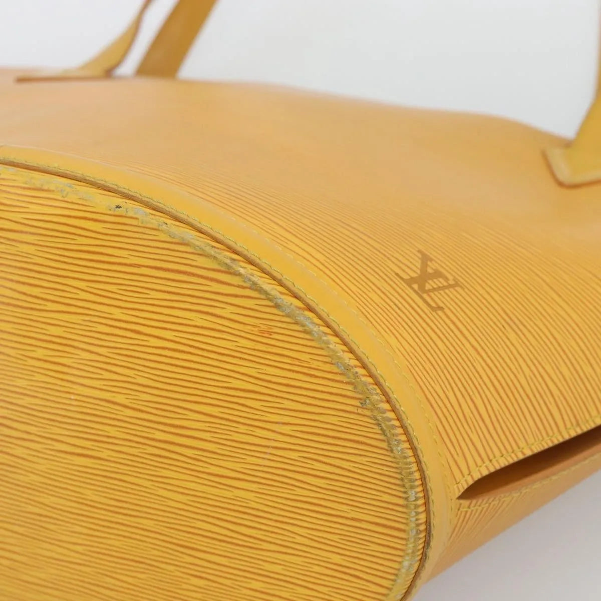Louis Vuitton Saint Jacques Epi Yellow Leather Shoulder Bag Bag (Pre-Owned)