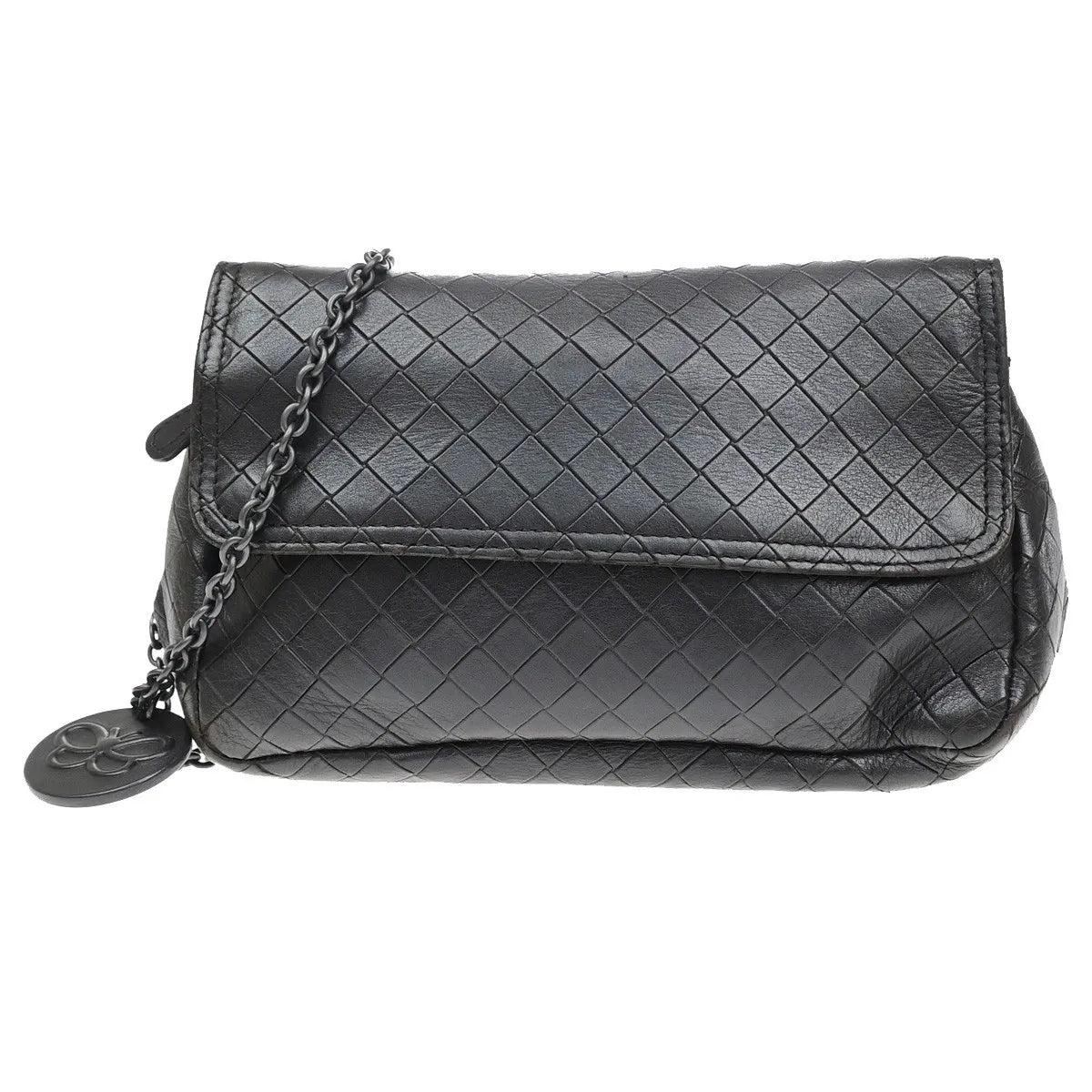 Bottega Veneta Expandable Chain Crossbody Leather Brown Leather Shoulder Bag Bag (Pre-Owned)