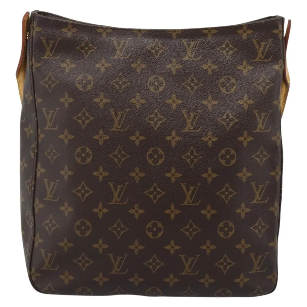 Louis Vuitton Looping Monogram Canvas Brown Canvas Handbag (Pre-Owned)