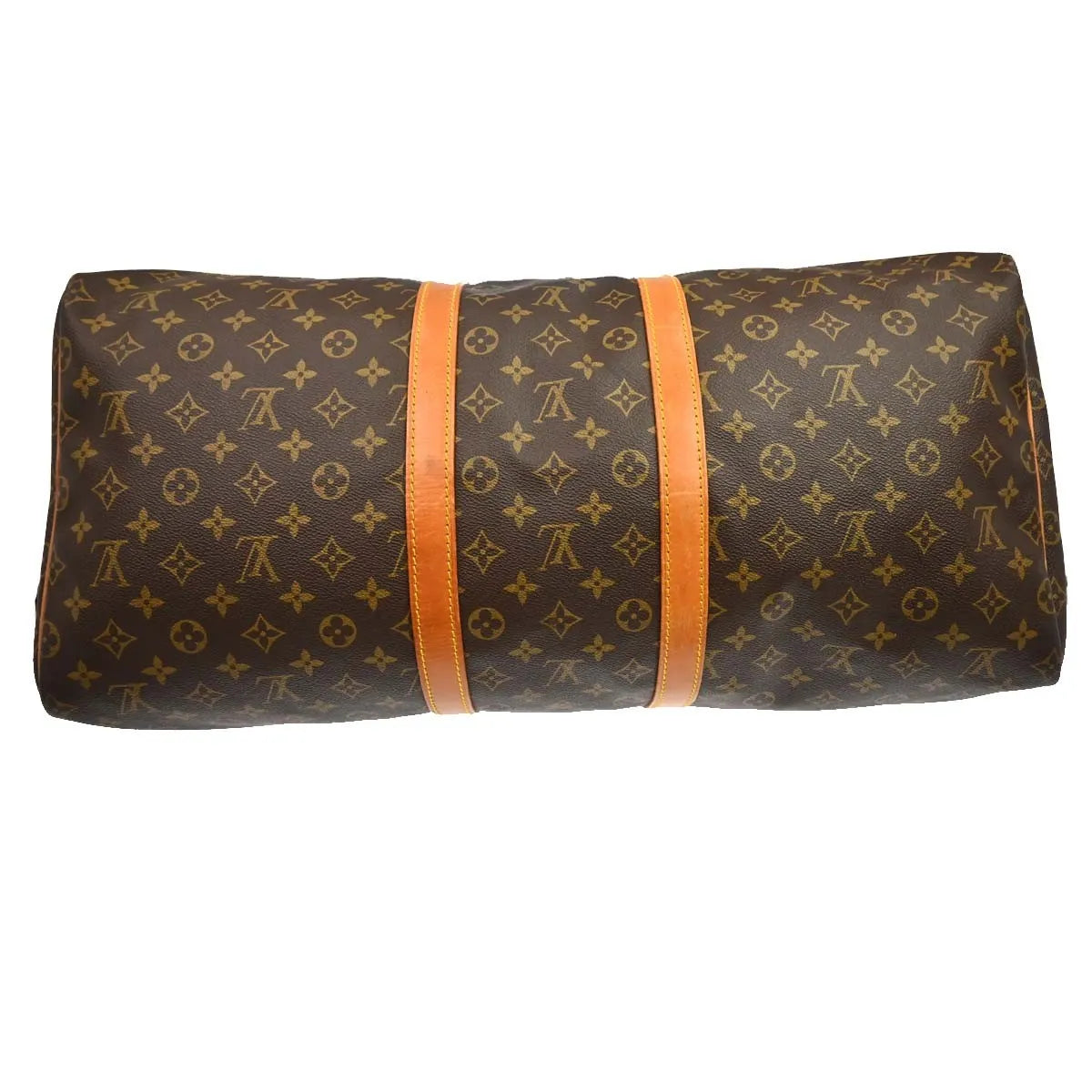 Louis Vuitton Keepall Monogram Canvas Brown Canvas Travel Bag Bag (Pre-Owned)