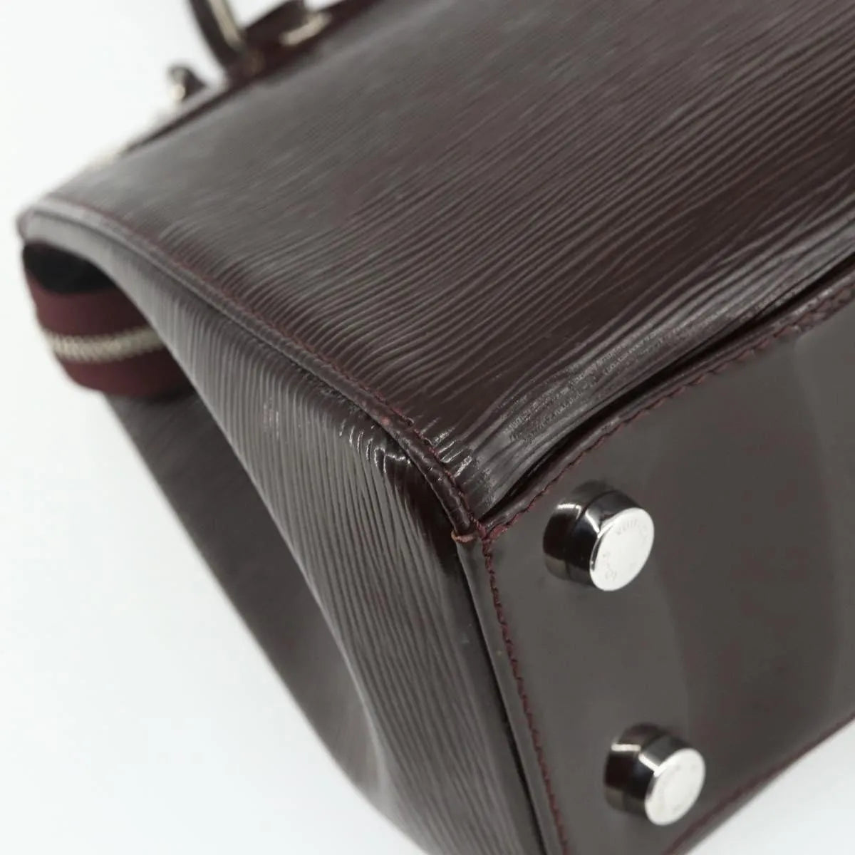 Louis Vuitton Brea Electric Epi Leather Purple Leather Handbag (Pre-Owned)