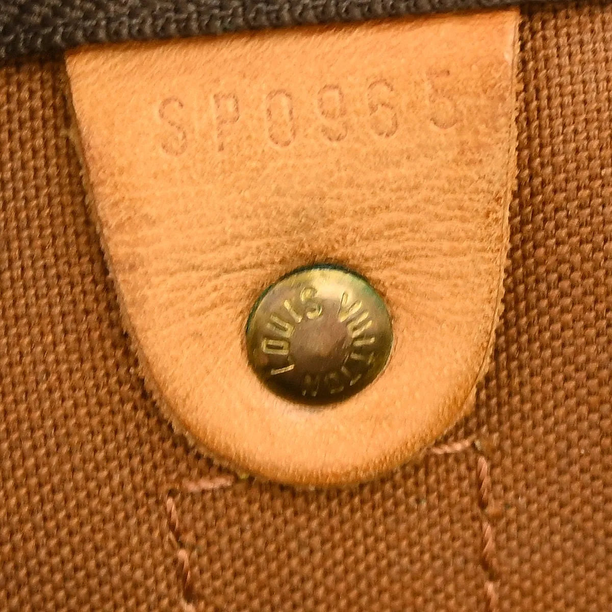 Louis Vuitton Keepall Monogram Brown Canvas Travel Bag Bag (Pre-Owned)