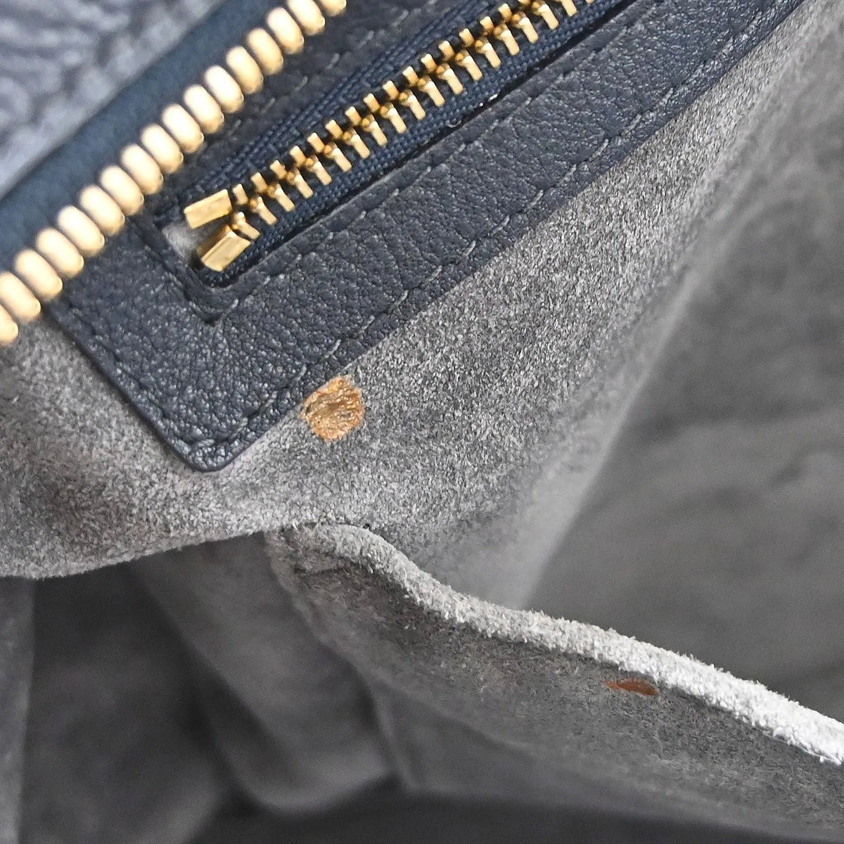 Louis Vuitton Sofia Coppola Sc Leather Navy Leather Handbag (Pre-Owned)