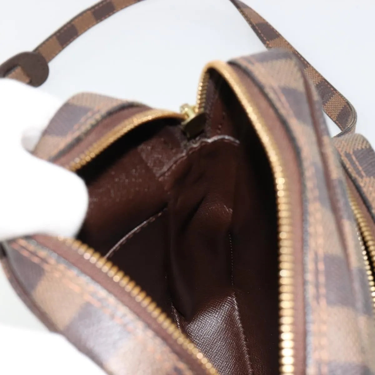 Louis Vuitton Amazone Damier Brown Canvas Shoulder Bag Bag (Pre-Owned)