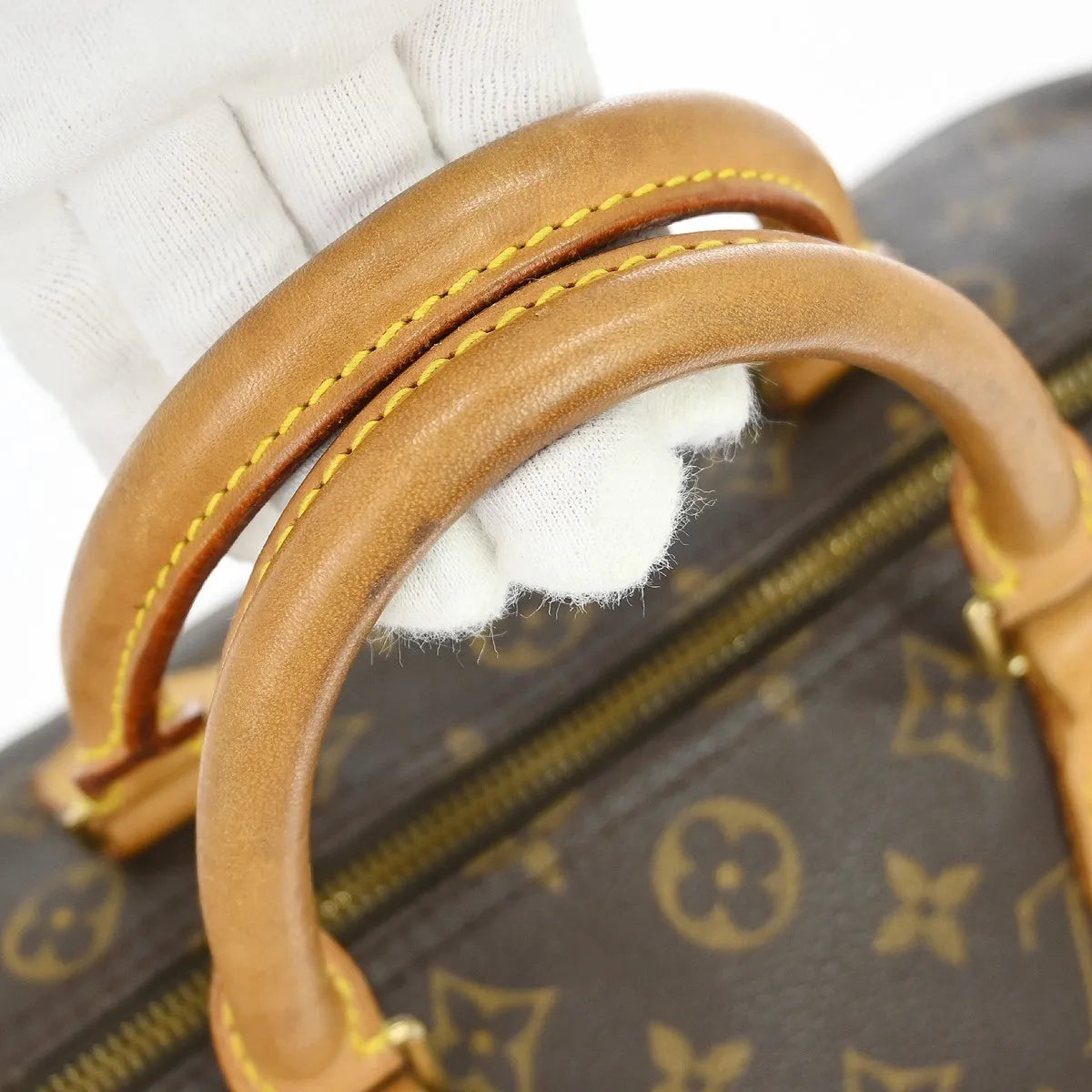 Louis Vuitton Speedy Monogram Canvas Brown Canvas Handbag (Pre-Owned)