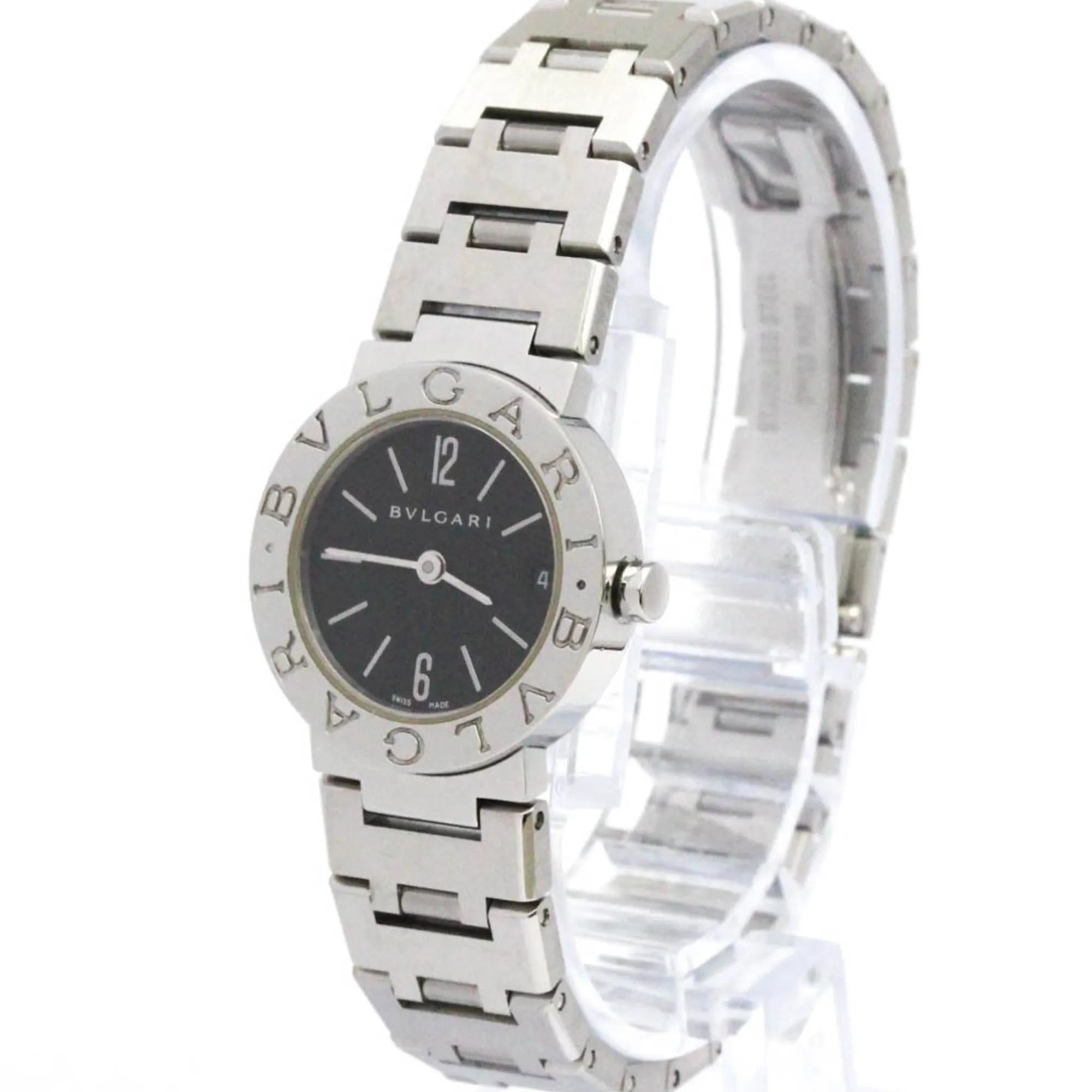 Bvlgari Bvlgari Quartz Stainless Steel Watch (Pre-Owned)