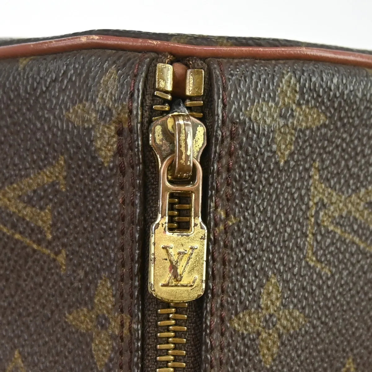 Louis Vuitton Papillon Handbag Monogram Canvas Brown Canvas Handbag (Pre-Owned)