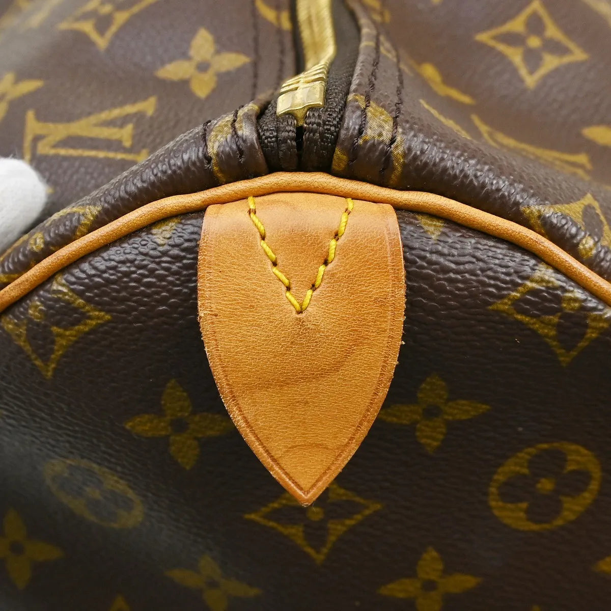 Louis Vuitton Keepall Bag Monogram Canvas Brown Canvas Travel Bag Bag (Pre-Owned)