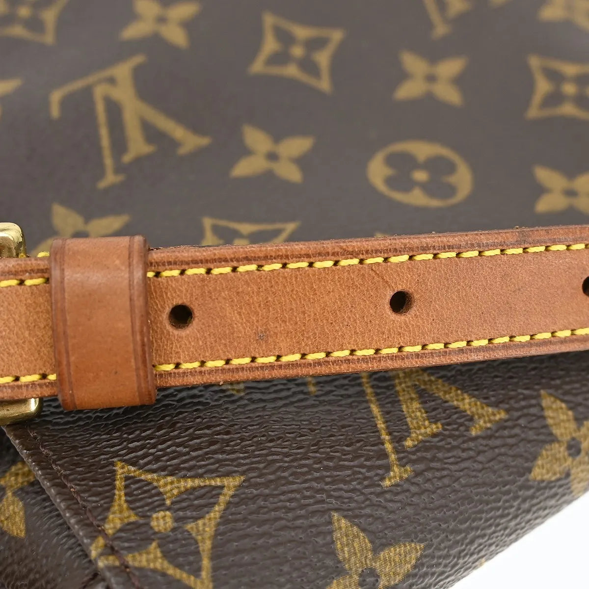Louis Vuitton Musette Salsa Monogram Canvas Brown Canvas Shoulder Bag Bag (Pre-Owned)