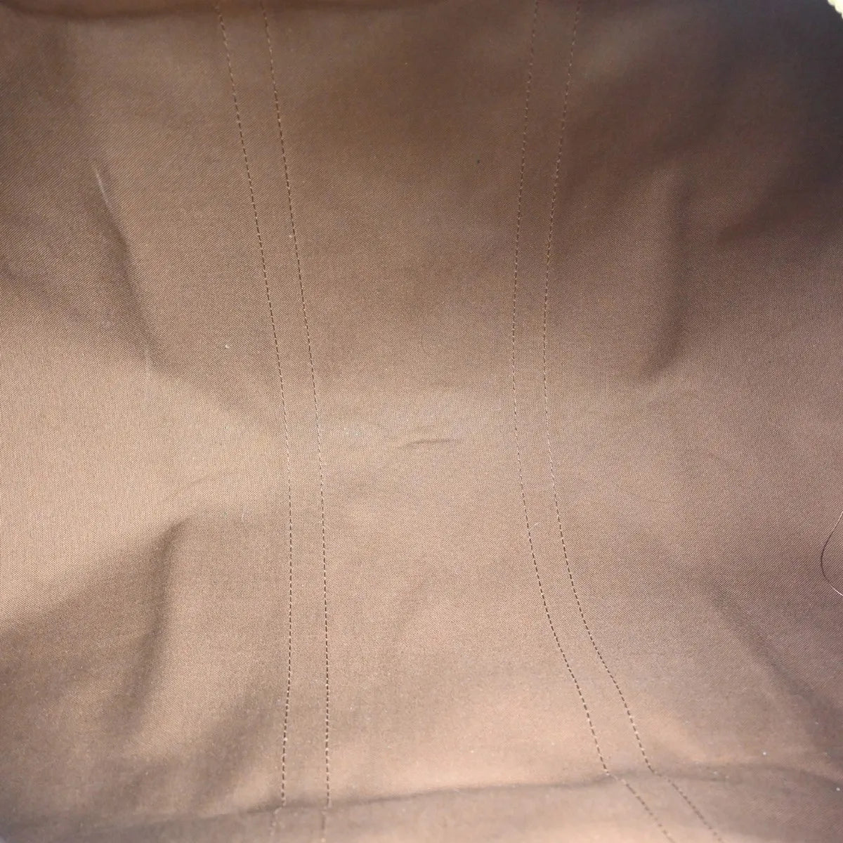 Louis Vuitton Keepall Monogram Canvas Brown Canvas Travel Bag Bag (Pre-Owned)
