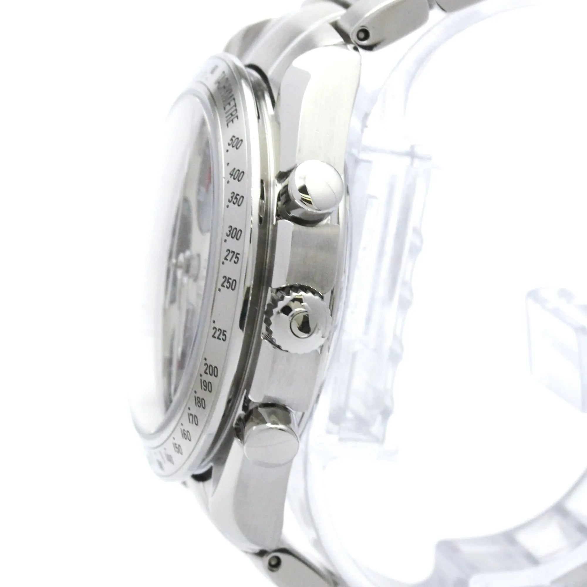 Omega Speedmaster Date Chronograph Automatic Stainless Steel Watch (Pre-Owned)