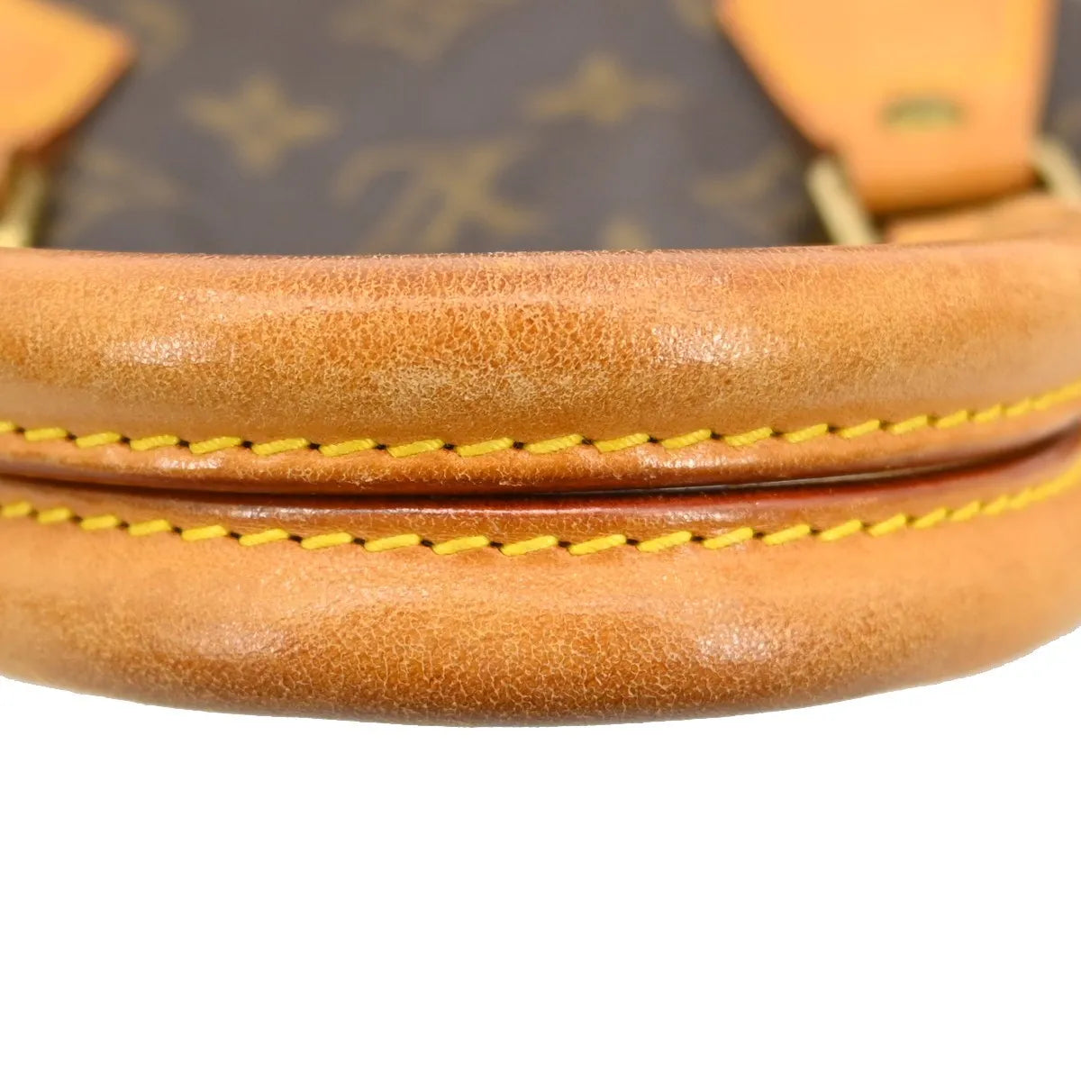 Louis Vuitton Alma Monogram Brown Canvas Handbag (Pre-Owned)
