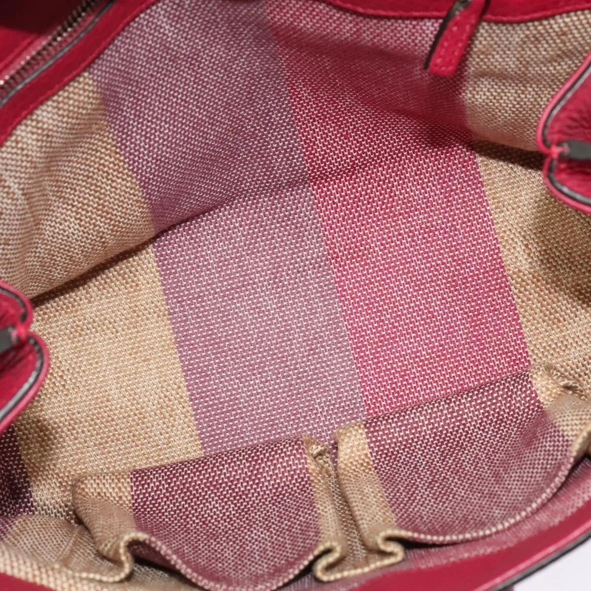 Gucci Bamboo Daily Top Handle Leather Pink Leather Shoulder Bag Bag (Pre-Owned)