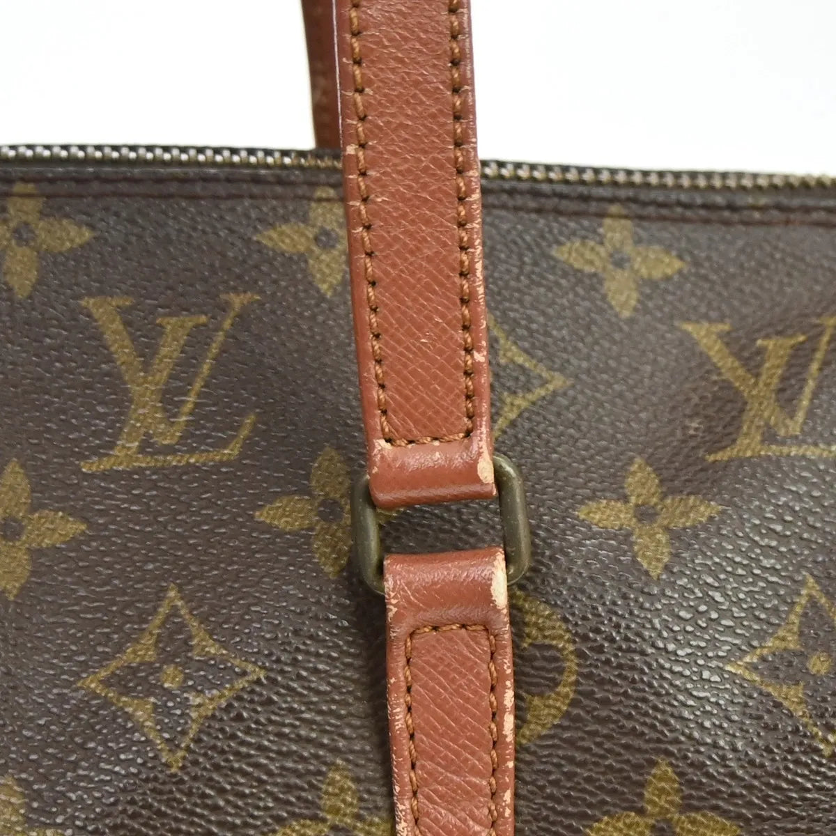 Louis Vuitton Papillon Handbag Monogram Canvas Brown Canvas Handbag (Pre-Owned)