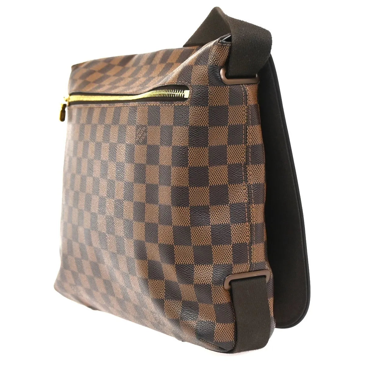 Louis Vuitton Brooklyn Damier Brown Canvas Shoulder Bag Bag (Pre-Owned)