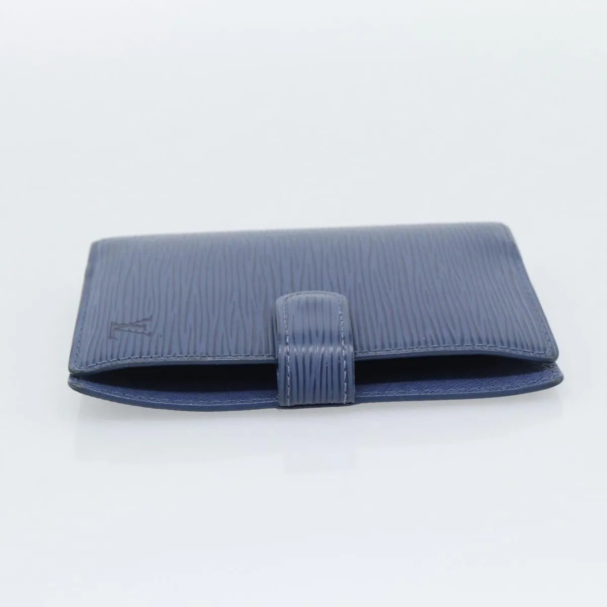 Louis Vuitton Agenda Cover Epi Blue Leather Clutche & Pouche Bag (Pre-Owned)