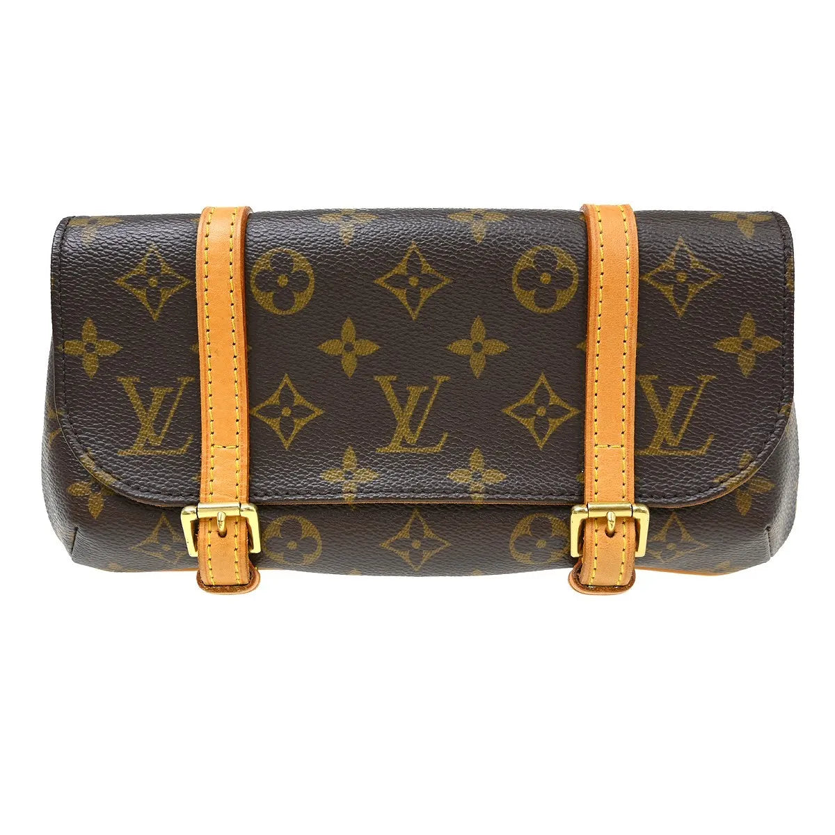 Louis Vuitton Marelle Waist Monogram Canvas Brown Canvas Clutche & Pouche Bag (Pre-Owned)